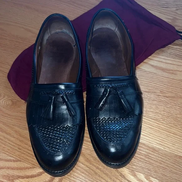 ALLEN EDMONDS LOAFERS CODY BLACK SIZE 14E - Picture 1 of 7